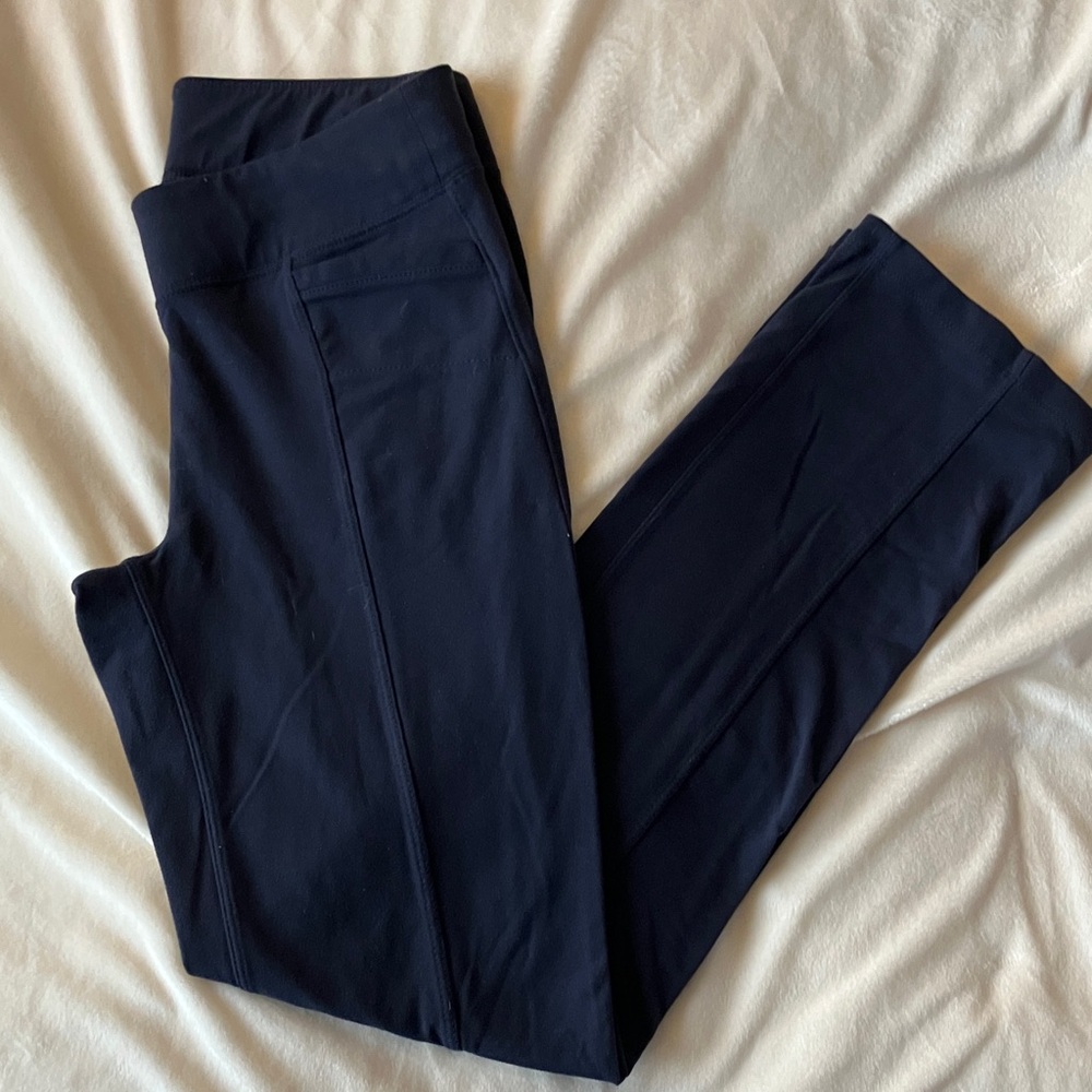 Athleta Midnight Blue straight leg pants